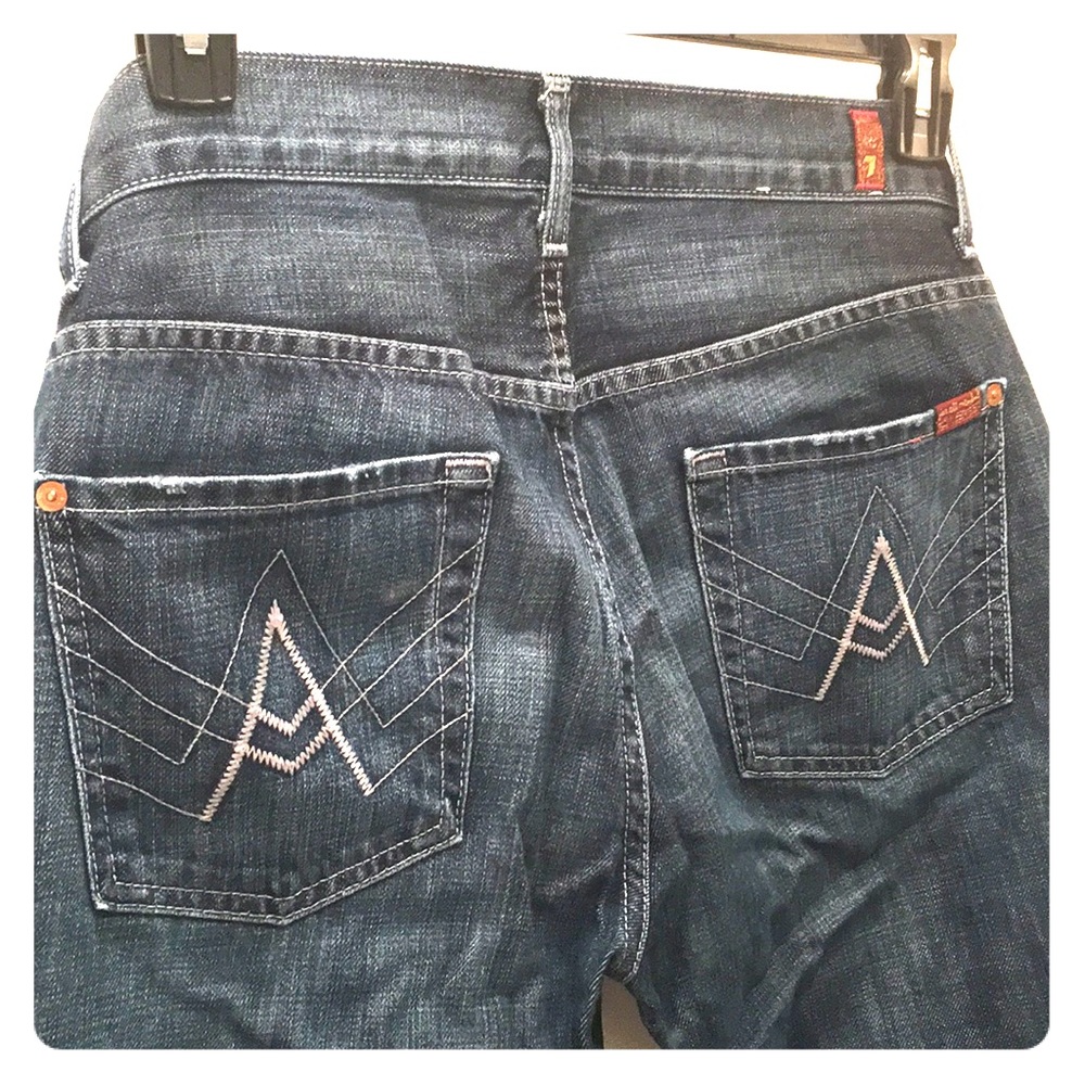 Men’s 7 jeans bootcut size 30 - barely worn
